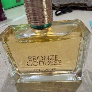 Estee Lauder Bronze Goddess Fragrance - Gold and Clear